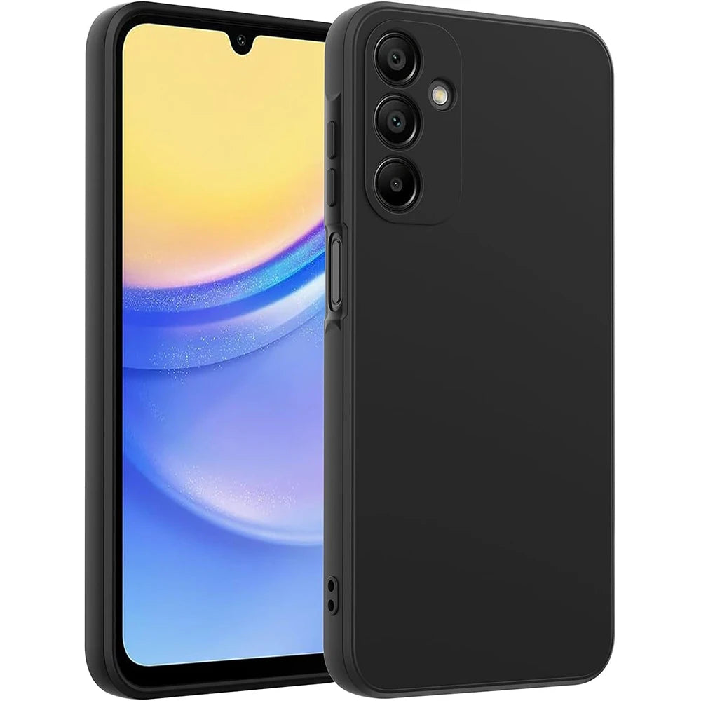 Matte Silicone Case For Samsung Galaxy S25 S24 S23 S22 S21 FE Plus Ultra A16 A26 A36 A56 A07 A17 A37 A57 Shockproof Cover