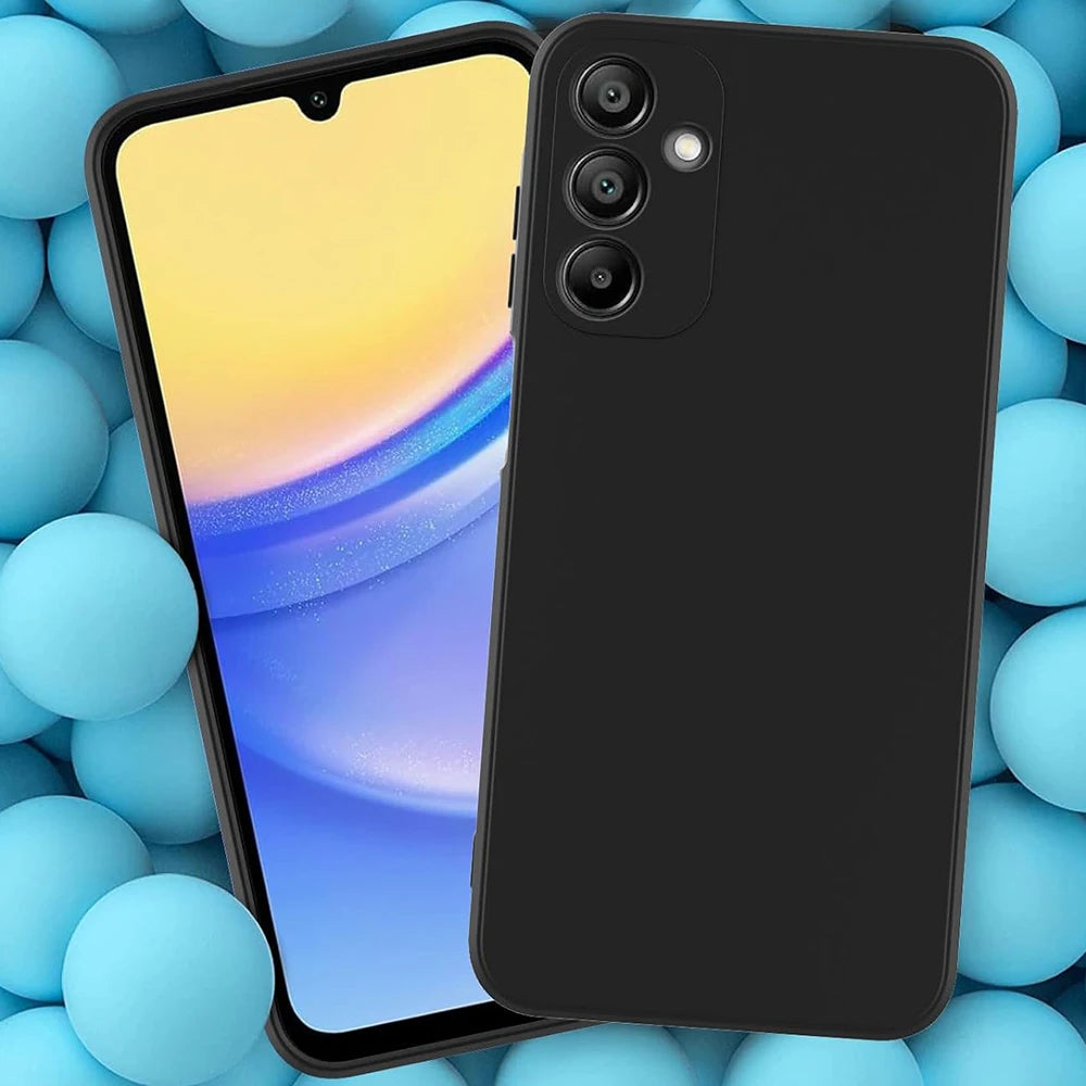 Matte Silicone Case For Samsung Galaxy S25 S24 S23 S22 S21 FE Plus Ultra A16 A26 A36 A56 A07 A17 A37 A57 Shockproof Cover
